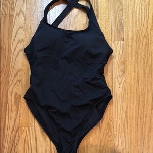 Andie Swim sz XL Black Tulum one piece Women's Swimwear new without tags